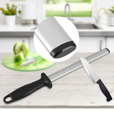 8 Inch Professional Knife Sharpening Steel Rod Home Kitchen Sharpener Stone Tool