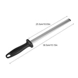 10 Inch Professional Knife Sharpening Steel Rod Home Kitchen Sharpener Stone Tool