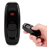 AC 250V 10A Inline ON/OFF Table Desk Lamp Cord Cable Switch with LED Indicator Light Black
