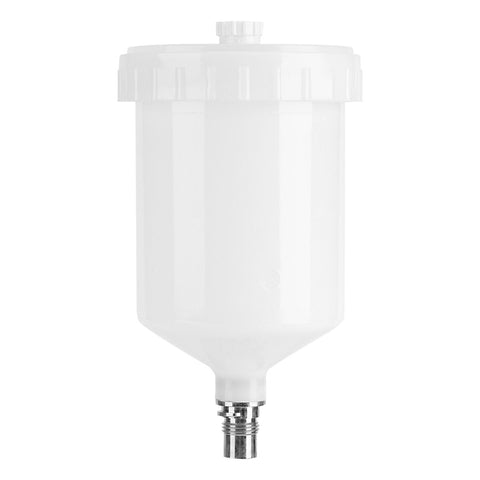 Plastic Cup Air Gravity Paint Pot Thread Connector for Spray Gun Tool 600ml Capacity In Australia - Darrahopens