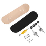 1Pc Maple Wooden Alloy Fingerboard Finger Skateboards With Box Reduce Pressure Gifts Black In Australia - Darrahopens