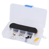 1Pc Maple Wooden Alloy Fingerboard Finger Skateboards With Box Reduce Pressure Gifts Black In Australia - Darrahopens