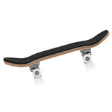 1Pc Maple Wooden Alloy Fingerboard Finger Skateboards With Box Reduce Pressure Gifts White
