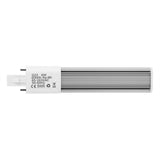 6W 2‑Pin LED Compact Lamp Horizontal Recessed Tube Light Bulb Lighting Fixtures G23 Cool White