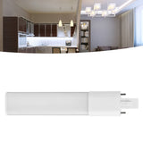6W 2‑Pin LED Compact Lamp Horizontal Recessed Tube Light Bulb Lighting Fixtures G23 Cool White