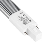 6W 2-Pin LED Compact Lamp Horizontal Recessed Tube Light Bulb Lighting Fixtures G23 Warm White