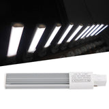 6W 2-Pin LED Compact Lamp Horizontal Recessed Tube Light Bulb Lighting Fixtures GX23 Cool White
