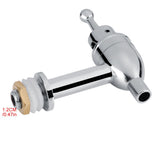 Copper Faucet Tap Wine Beer Barrel Beverage Drink Dispenser Replacement Spigot Chrome(1.2 cm) In Australia - Darrahopens