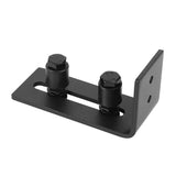 Carbon Steel Adjustable Wall Mount Sliding Barn Door Bottom Floor Guide Hardware