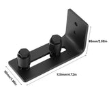 Carbon Steel Adjustable Wall Mount Sliding Barn Door Bottom Floor Guide Hardware