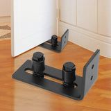 Carbon Steel Adjustable Wall Mount Sliding Barn Door Bottom Floor Guide Hardware