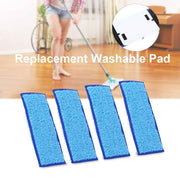 10 Pcs Replacement Washable Wet Dry Mopping Pads for Braava Jet 240/241(Blue)