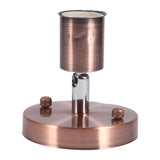 E27 Modern Vintage Ceiling Light Wall Lamp Bulb Holder Socket 180° Rotating Red Bronze In Australia - Darrahopens
