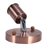 E27 Modern Vintage Ceiling Light Wall Lamp Bulb Holder Socket 180° Rotating Red Bronze