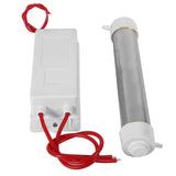 220V 3g White Quartz Tube Ozone Generator For Water Air Purifier Sterilizer Cleaner New