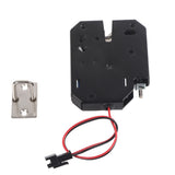 DC 12V 2A Electromagnetic Electric Control Cabinet Drawer Lockers Lock Latch Carbon Steel Black In Australia - Darrahopens