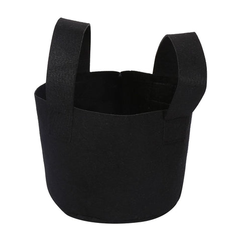 Black Plants Growing Bag Vegetable Flower Aeration Planting Pot Container (1 Gallon 14 x 18cm) In Australia - Darrahopens
