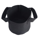 Black Plants Growing Bag Vegetable Flower Aeration Planting Pot Container (2 Gallon 18 x 20cm)