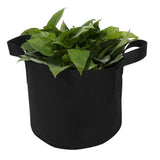 Black Plants Growing Bag Vegetable Flower Aeration Planting Pot Container (5 Gallon 25 x 30cm)