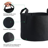 Black Plants Growing Bag Vegetable Flower Aeration Planting Pot Container (10 Gallon 28 x 40cm) In Australia - Darrahopens