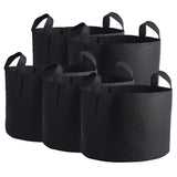 Black Plants Growing Bag Vegetable Flower Aeration Planting Pot Container (10 Gallon 28 x 40cm) In Australia - Darrahopens
