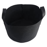 Black Plants Growing Bag Vegetable Flower Aeration Planting Pot Container (10 Gallon 28 x 40cm)