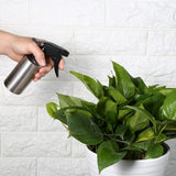 304 Stainless Steel Multi functional Pump Pressure Watering Pot Private Flower Water Cans 250ml In Australia - Darrahopens