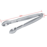 Stainless Steel Ice Cookie Sugar Tongs Kitchen Party Buffet Serving Clip Salad Bread Clamp