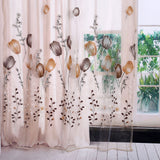 100*200cm Tulips Printing Tulle Curtains Sheer Drape Balcony Window Decoration Orange In Australia - Darrahopens