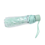 1PC Transparent Folding Umbrella Fashionable Princess Umbrella Cherry Blossom # Light Green In Australia - Darrahopens