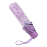 1PC Transparent Folding Umbrella Fashionable Princess Umbrella Cherry Blossom # Light Purple In Australia - Darrahopens