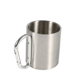 Stainless Steel Portable Mug Travel Camping Hiking Outdoor Sports Water Cups With Handle In Australia - Darrahopens