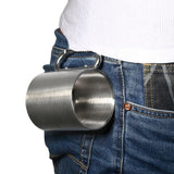 Stainless Steel Portable Mug Travel Camping Hiking Outdoor Sports Water Cups With Handle In Australia - Darrahopens