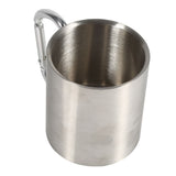 Stainless Steel Portable Mug Travel Camping Hiking Outdoor Sports Water Cups With Handle In Australia - Darrahopens