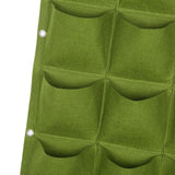 Planting Bag Garden Balcony Wall Vertical Flower Plants Hanging Planter (18 Pockets) In Australia - Darrahopens