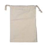 Household Plain Cotton Drawstring Storage Laundry Sack Stuff Bag for Travel Home Use 15 * 20CM In Australia - Darrahopens
