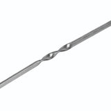 10PCS BBQ Barbecue Grilling Cooking Long Stainless Steel Kabob Kebab Flat Skewers Needle New