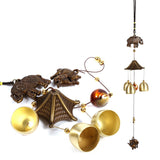 Antique Metal Elephant Windchime Church Bells Wind Chimes Door Hanging Decoration In Australia - Darrahopens