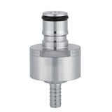 Homebrew Stainless Carbonation Cap Carbonator with Liquid Ball Lock Disconnect 1/4" Barb Hot