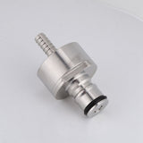 Homebrew Stainless Carbonation Cap Carbonator with Liquid Ball Lock Disconnect 1/4" Barb Hot