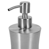 304 Stainless Steel Bathroom Shower Pump Lotion Dispenser Liquid Bottle (400ml)