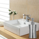 304 Stainless Steel Bathroom Shower Pump Lotion Dispenser Liquid Bottle (400ml)