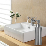 304 Stainless Steel Bathroom Shower Pump Lotion Dispenser Liquid Bottle (250ml)