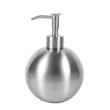 1pc 304 Stainless Steel Ball Shaped Bathroom Shampoo Shower Liquid Pump Dispenser Bottle 500ml In Australia - Darrahopens