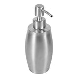 1pc 304 Stainless Steel Bathroom Shampoo Shower Pump Lotion Dispenser Liquid Bottle 350ml