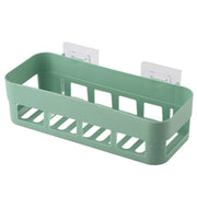 1Pc New Stick Type Bathroom Kitchen Corner Wall Storage Rack Organizer Shower Shelf (Green) In Australia - Darrahopens