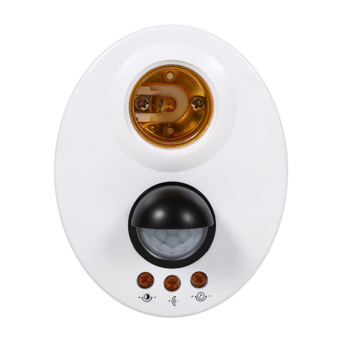 E27 110-250V Human Body Induction Automatic IR Infrared Sensor Light Socket Base Lamp Holder In Australia - Darrahopens