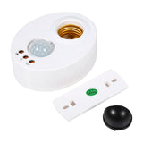 E27 110-250V Human Body Induction Automatic IR Infrared Sensor Light Socket Base Lamp Holder In Australia - Darrahopens