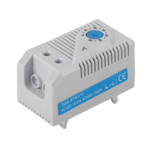 1Pc 0-60℃ Adjustable Electric Mechanical Thermostat Temperature Controller Switch (Blue Button) In Australia - Darrahopens