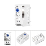 1Pc 0-60℃ Adjustable Electric Mechanical Thermostat Temperature Controller Switch (Blue Button) In Australia - Darrahopens